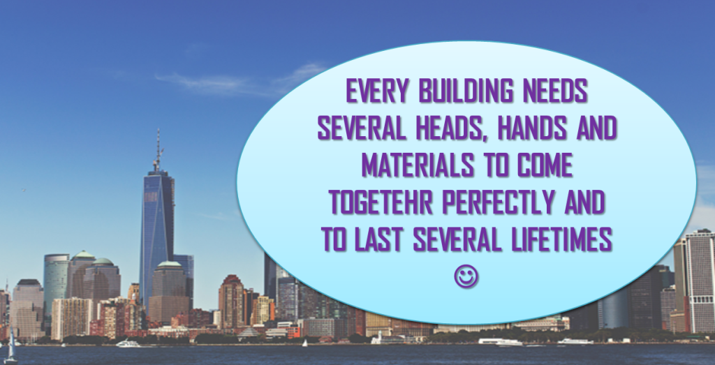 Would be akin to marketing insanity to create a building without the essential materials!