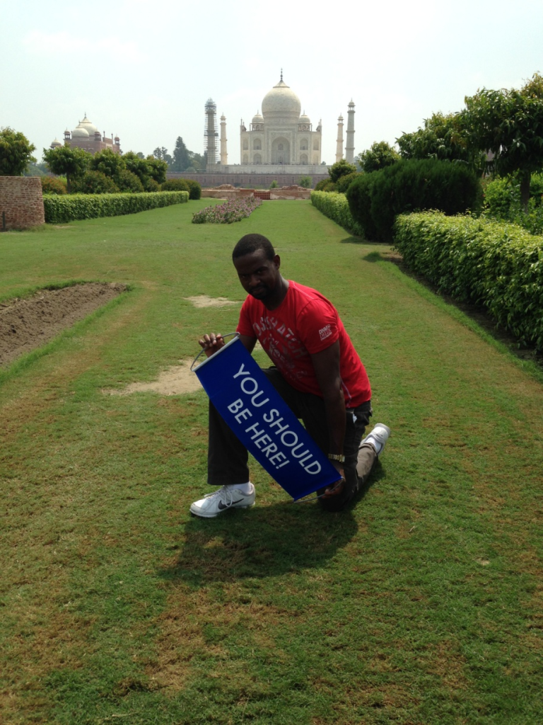 Paul at The Taj Mahal, You really Should Be Here! #ysbh #youshouldbehere #roviatravel