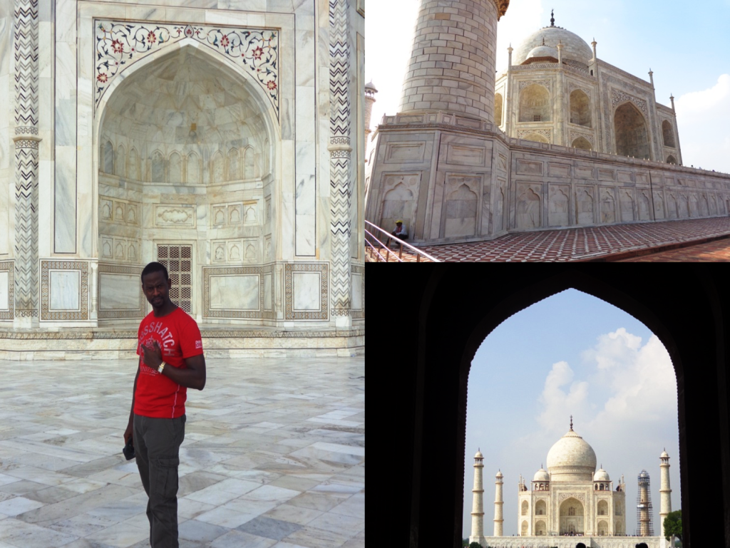 Paul transfixed at the intricate beauty of the taj mahal! #art #awesinspiring #dreamtrip
