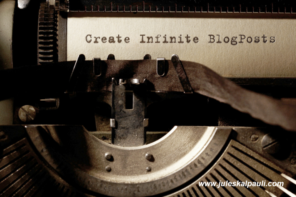 Learn how we create infinite blog posts super fast! #blogcreation