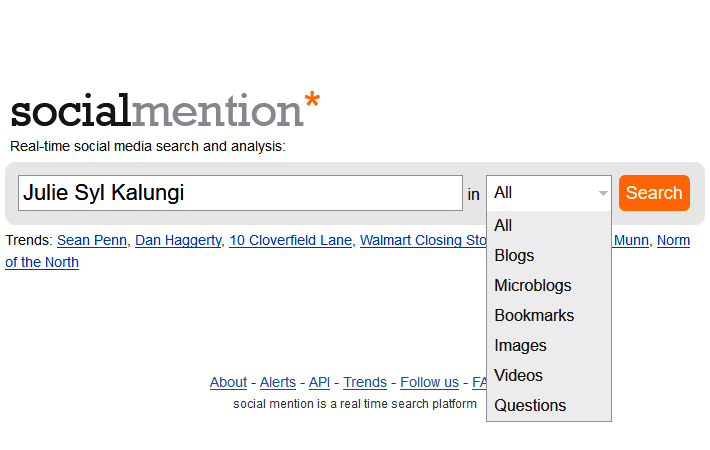 social mention a Social Media Productivity Analyzer! #socialmention 