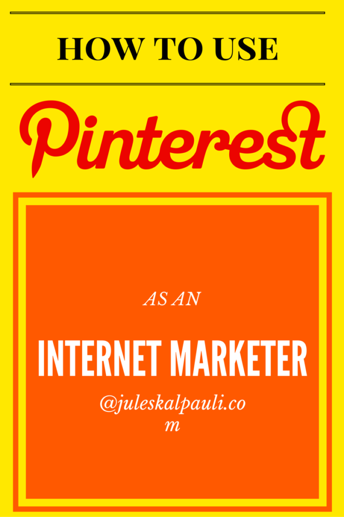 How to Use Pinterest for Internet Marketing in 8 Simple and Applicable Steps! #Pinterestmarketing #internetmarketing