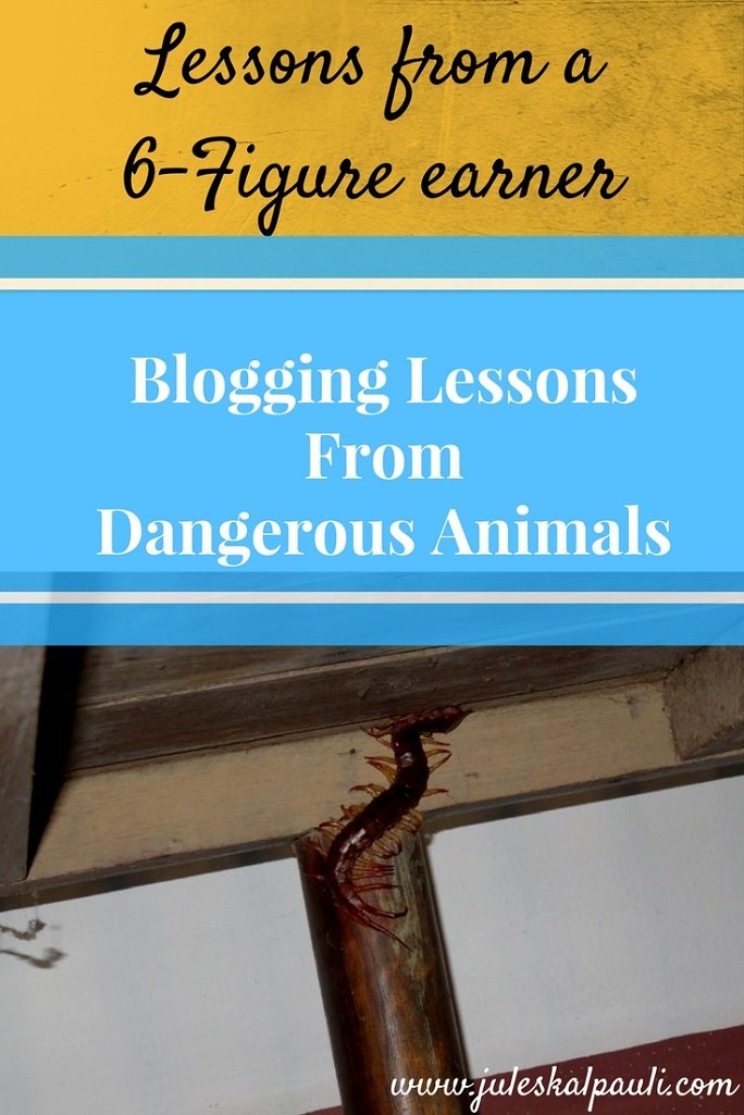 6 Blogging Lessons I Learned from Exotic Dangerous Animals I Battled.