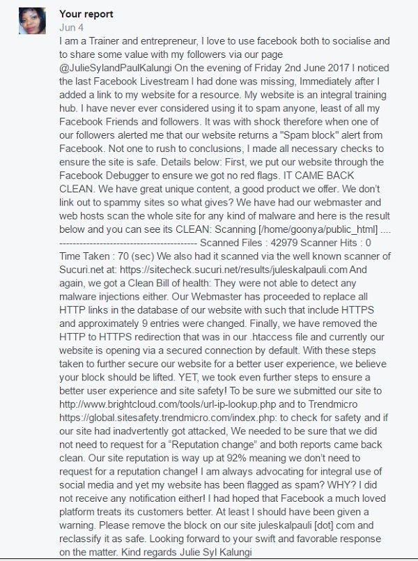 When Facebook Calls Your URL Unsafe: How we Reclaimed our Brand Reputation in 24hrs!