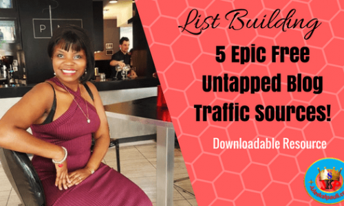 USE THESE 5 TERRIFIC UNTAPPED FREE TRAFFIC SOURCES FOR MORE BLOG TRAFFIC!