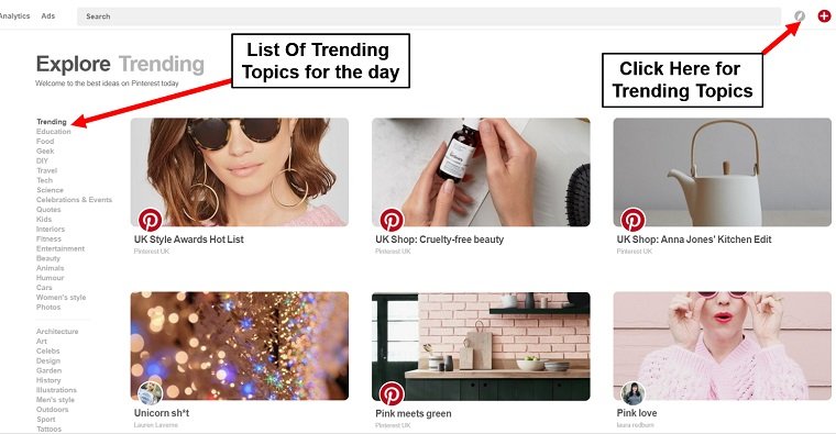 celebrity pinterest success _trending ideas