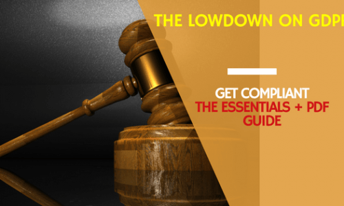 The Low down on GDPR and how it affects bloggers and online entrepreneurs. #dataprotection